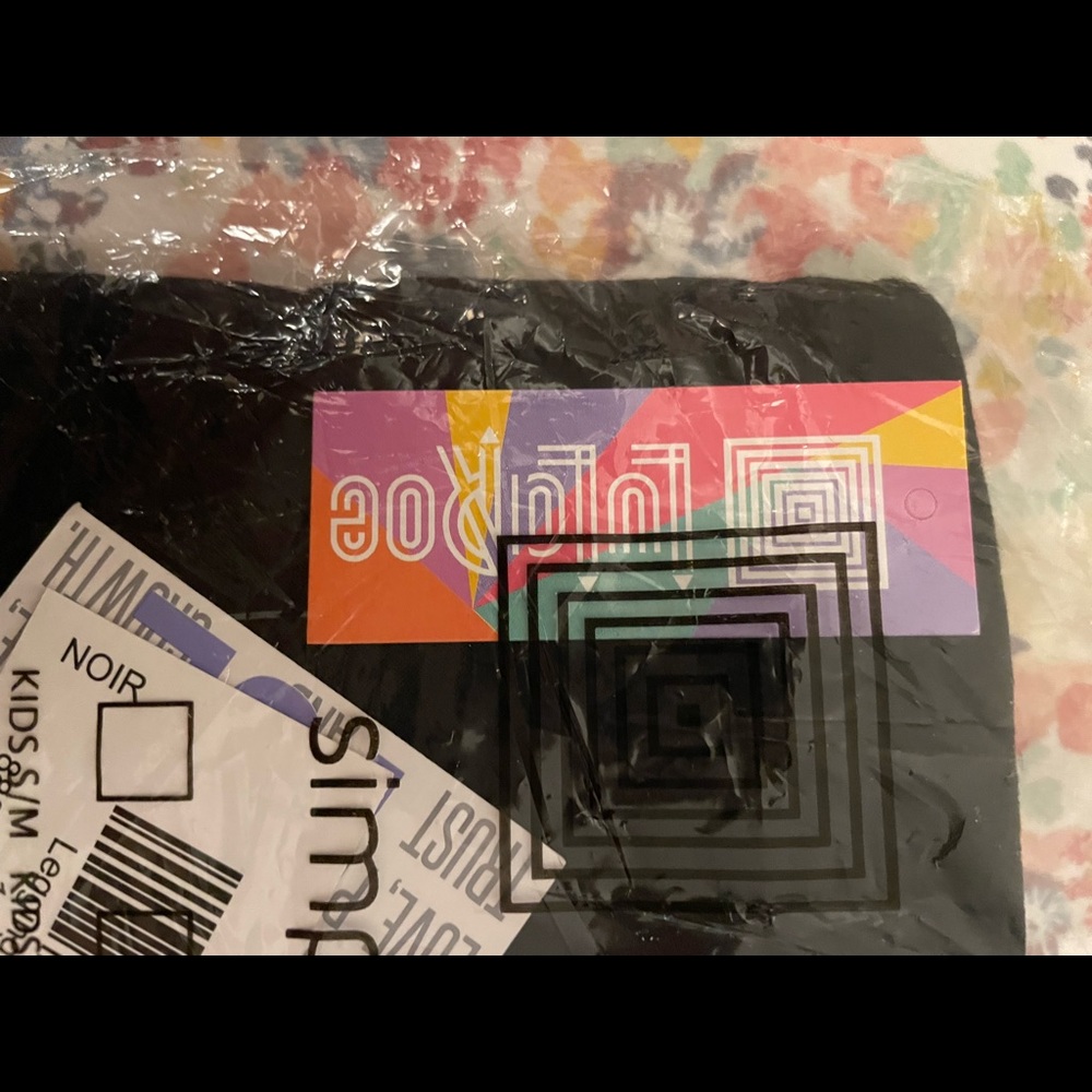 LULAROE BLACK TC2 leggings